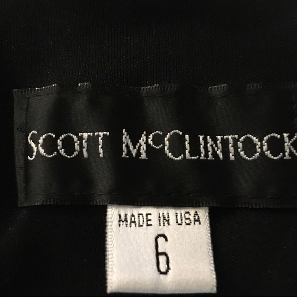 SCOTT MCCLINTOCK  Polka Dot Tulle Strapless Party Dress Size 6 - Picture 5 of 6